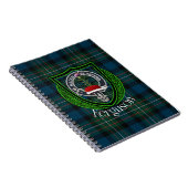 Ferguson Scottish Clan Tartan & Crest Notitieboek (Rechterzijde)