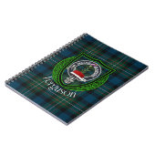 Ferguson Scottish Clan Tartan & Crest Notitieboek (Linkerzijde)