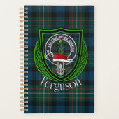 Ferguson Scottish Clan Tartan & Crest Planner (Voorkant)