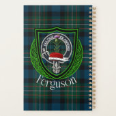 Ferguson Scottish Clan Tartan & Crest Planner (Achterkant)