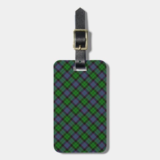 Ferguson Scottish Clan Tartan Design Bagagelabel (Voorkant verticaal)
