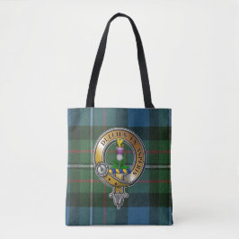 Ferguson Tartan & Badge Tote Bag