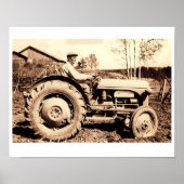 Ferguson tractor 1950 Poster (Voorkant)