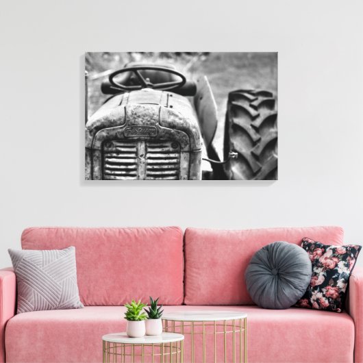 Ferguson Tractor Canvas Afdruk (Insitu (Woonkamer))