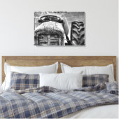 Ferguson Tractor Canvas Afdruk (Insitu (Slaapkamer))
