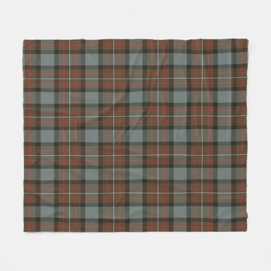 Ferguson Weathered Plaid Fleece Deken (Voorkant (Horizontaal))