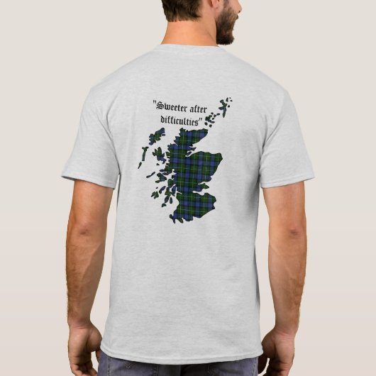 Fergusson Clan Adult T-shirt (Achterkant)