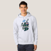 Fergusson Clan Badge Adult Hoodie (Voorkant volledig)