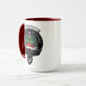 Fergusson Clan Badge Combo 15oz Mok (Voorkant links)