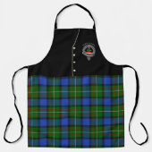 Fergusson Clan Badge & Tartan Kilt Schort (Voorkant)