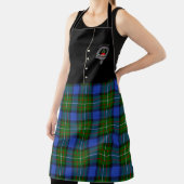 Fergusson Clan Badge & Tartan Kilt Schort (Insitu)