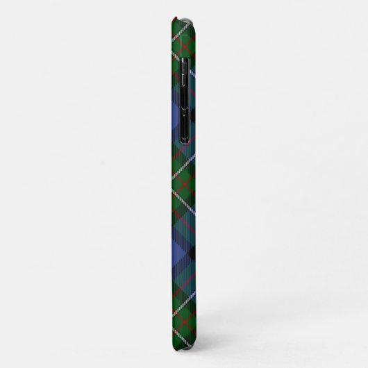 Fergusson Clan Badge & Tartan Phone Case (Achterkant/links)