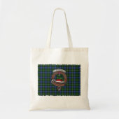 Fergusson Clan Badge Tas Tartan (Voorkant)