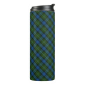 Fergusson Officiële Tartan met monogram / initiale Thermosbeker (Gedraaid links)