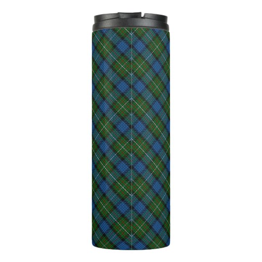 Fergusson Officiële Tartan met monogram / initiale Thermosbeker (Achterkant)