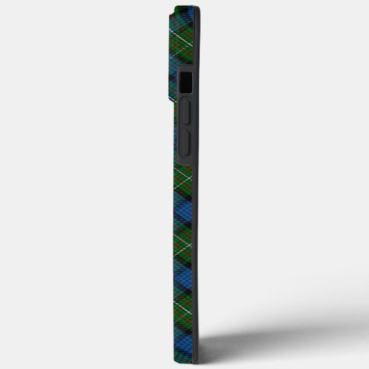 Fergusson Officiële Tartan met monogram / naam Case-Mate iPhone Case (Achterkant / Links)