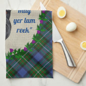 Fergusson Scottie Hondenkeukenhanddoek Theedoek (Quarter Fold)