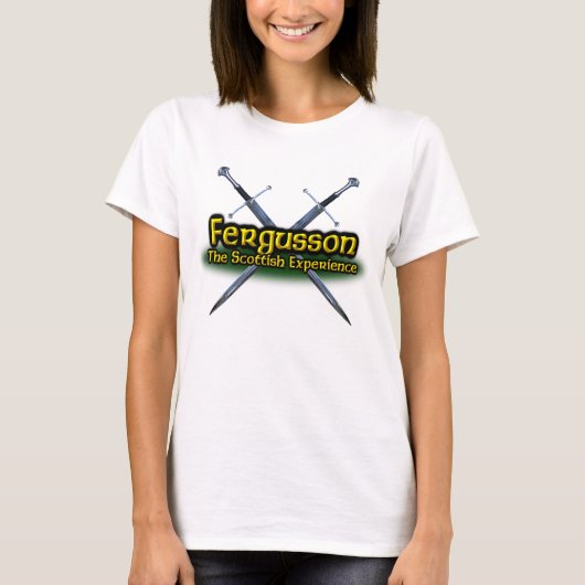 Fergusson The Scottish Experience Clan T-shirt (Voorkant)