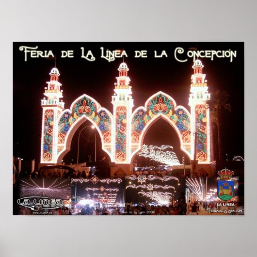 Feria de La Linea de la Concepcion Poster (Voorkant)