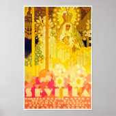 Feria de Sevilla Spain vintage Poster (Voorkant)