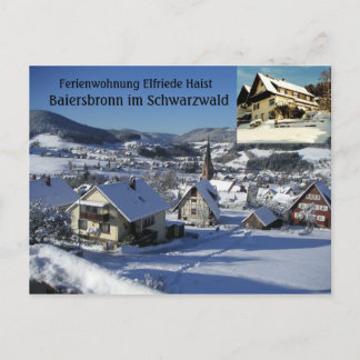 Ferienwohnung Elfriede Haist - Snow Briefkaart