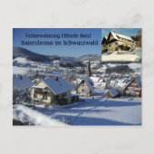 Ferienwohnung Elfriede Haist - Snow Briefkaart (Voorkant)