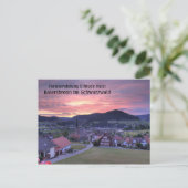 Ferienwohnung Elfriede Haist - Zonsondergang Briefkaart (Staand voorkant)