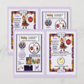 Ferley - Ridder Fermium Zwaarden Briefkaart (Voorkant / Achterkant)