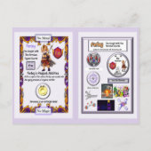 Ferley - Ridder Fermium Zwaarden Briefkaart (Achterkant)