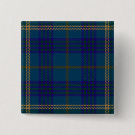 Fermanagement County Irish Tartan Vierkante Button 5,1 Cm