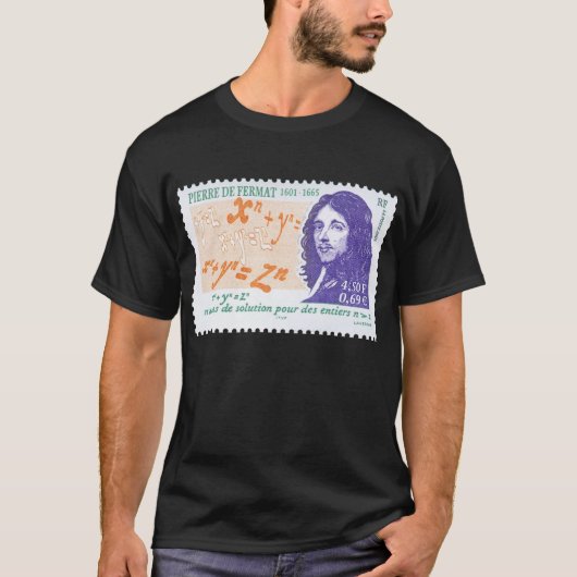 Fermat Postage Stamp T-shirt (Voorkant)