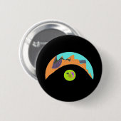 Fermata pin ronde button 5,7 cm (Voorkant /achterkant)