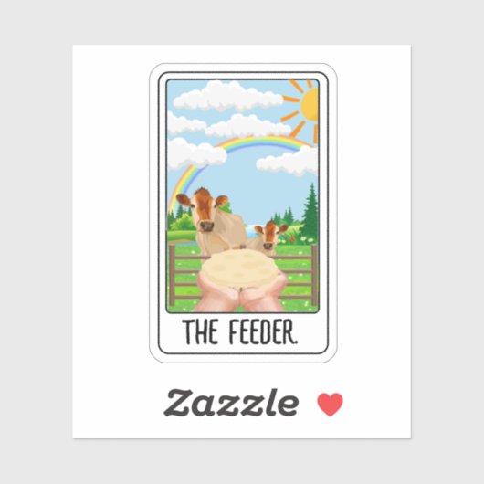 Ferment-TarotCards-Vinyl Sticker (Vel)