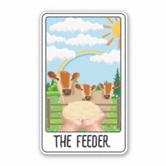 Ferment-Tarotkaarten-Vinyl Sticker
