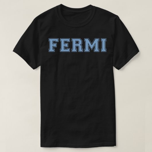 FERMI BLUE T-shirt (Design voorkant)