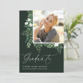 Fern | Aankondiging foto-Afstuderen (Staand voorkant)