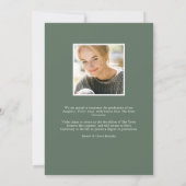 Fern | Aankondiging foto-Afstuderen (Achterkant)