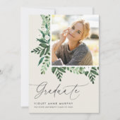 Fern | Aankondiging foto-Afstuderen (Voorkant)