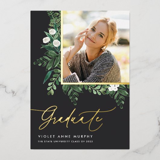 Fern | Aankondiging foto-Afstuderen (Voorkant)