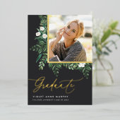 Fern | Aankondiging foto-Afstuderen (Staand Voorkant)