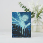 "Fern and the Pearl" Fairy Briefkaart (Staand voorkant)