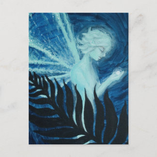 "Fern and the Pearl" Fairy Briefkaart