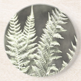 Fern Artistic Abstract Zandsteen Onderzetter