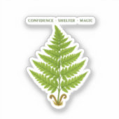 Fern Betekenis Sticker (Voorkant)