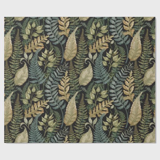 Fern Botanical Cadeaupapier (Vlak)