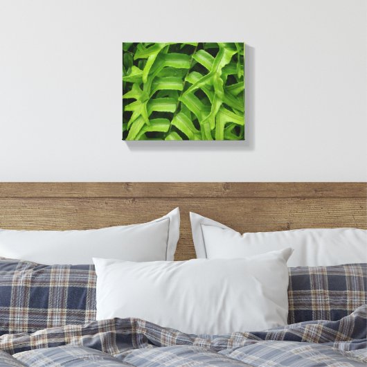 Fern Canvas Afdruk (Insitu (Slaapkamer))