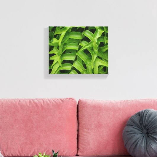 Fern Canvas Afdruk (Insitu (Woonkamer))
