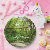 Fern Canyon I in Redwood National Park Papieren Bordje (Feest)