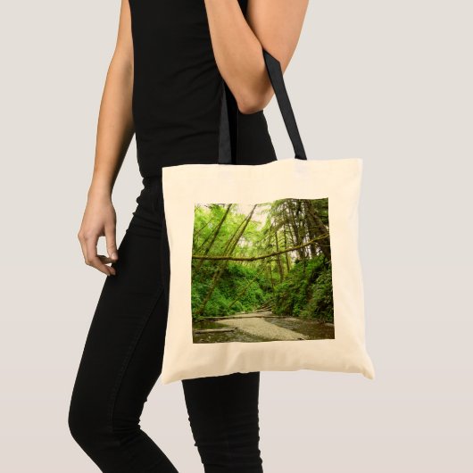 Fern Canyon I in Redwood National Park Tote Bag (Voorkant (product))