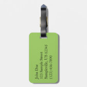 Fern Canyon II in Redwood National Park Bagagelabel (Achterkant verticaal)